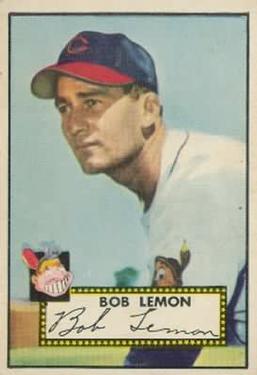 1952 Topps #268 Bob Lemon Front