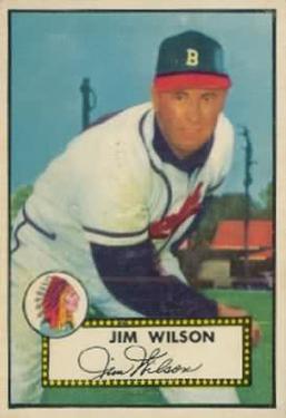 1952 Topps #276 Jim Wilson Front