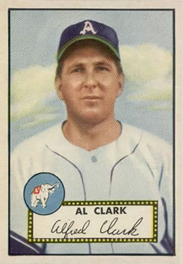 1952 Topps #278 Allie Clark Front