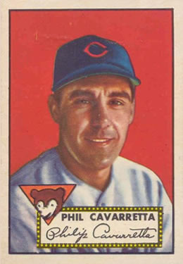 1952 Topps #295 Phil Cavarretta Front
