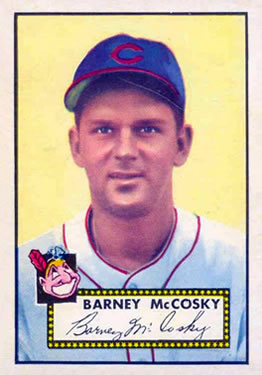 1952 Topps #300 Barney McCosky Front