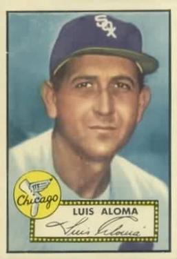 1952 Topps #308 Luis Aloma Front
