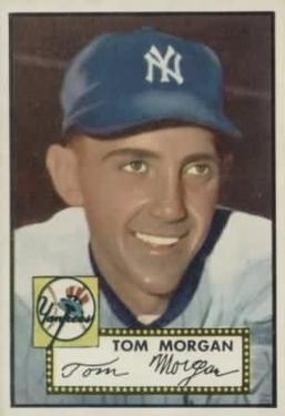 1952 Topps #331 Tom Morgan Front
