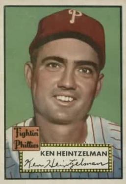 1952 Topps #362 Ken Heintzelman Front