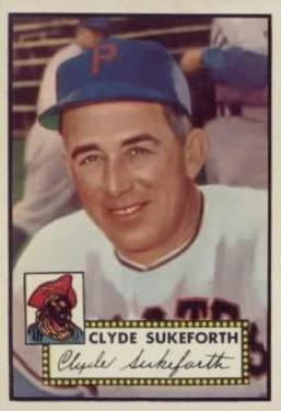 1952 Topps #364 Clyde Sukeforth Front