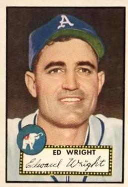 1952 Topps #368 Ed Wright Front
