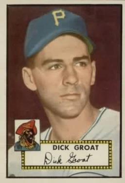 1952 Topps #369 Dick Groat Front