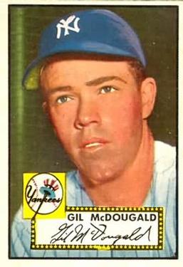 1952 Topps #372 Gil McDougald Front
