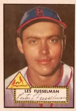 1952 Topps #378 Les Fusselman Front
