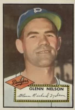 1952 Topps #390 Glenn Nelson Front