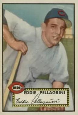 1952 Topps #405 Eddie Pellagrini Front