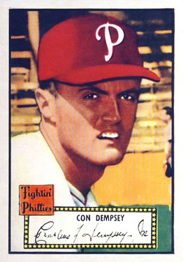 1952 Topps #44 Con Dempsey Front