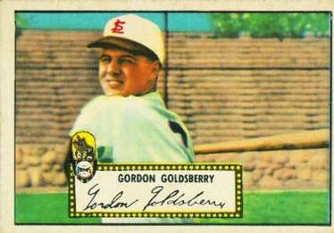 1952 Topps #46 Gordon Goldsberry Front