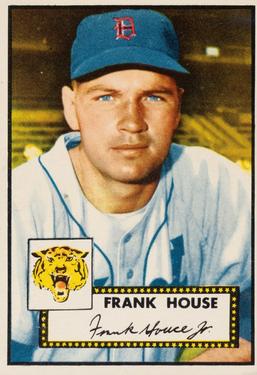 1952 Topps #146 Frank House Front
