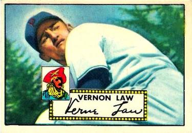 1952 Topps #81 Vernon Law Front