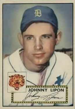 1952 Topps #89 Johnny Lipon Front