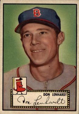 1952 Topps #4 Don Lenhardt Front