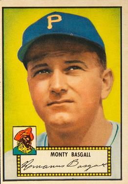 1952 Topps #12 Monty Basgall Front