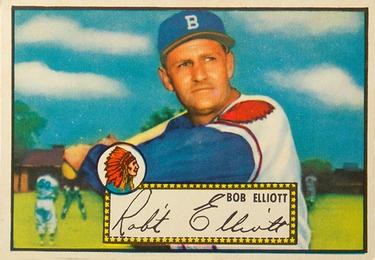 1952 Topps #14 Bob Elliott Front