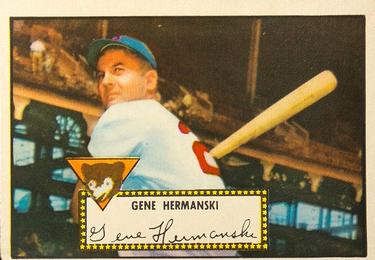 1952 Topps #16 Gene Hermanski Front