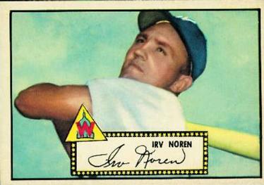 1952 Topps #40 Irv Noren Front
