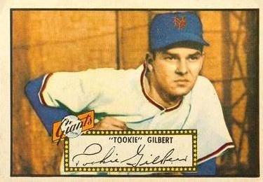 1952 Topps #61 Tookie Gilbert Front