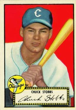1952 Topps #62 Chuck Stobbs Front