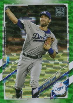 2021 Topps - Green #64 Chris Taylor Front