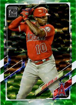 2021 Topps - Green #527 Justin Upton Front