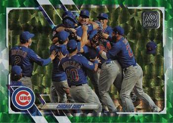 2021 Topps - Green #529 Chicago Cubs Front