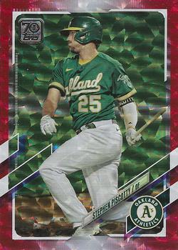 2021 Topps - Red #607 Stephen Piscotty Front