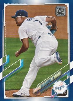 2021 Topps - Royal Blue #5 Julio Urias Front