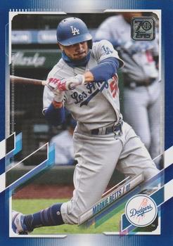 2021 Topps - Royal Blue #13 Mookie Betts Front