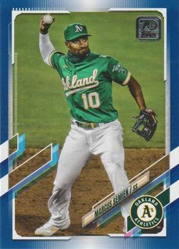 2021 Topps - Royal Blue #276 Marcus Semien Front