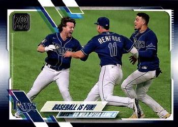 2021 Topps - Royal Blue #353 Baseball is Fun! Front
