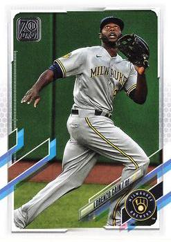 2021 Topps - Advanced Stat #234 Lorenzo Cain Front