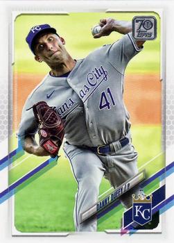 2021 Topps - Advanced Stat #304 Danny Duffy Front