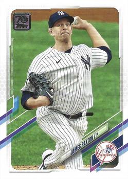 2021 Topps - Advanced Stat #542 James Paxton Front