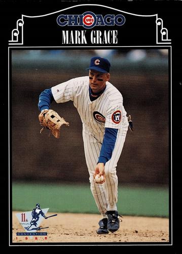 1996 Pepsi Cubs Convention #NNO Mark Grace Front