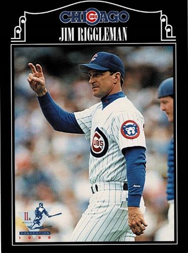1996 Pepsi Cubs Convention #NNO Jim Riggleman Front