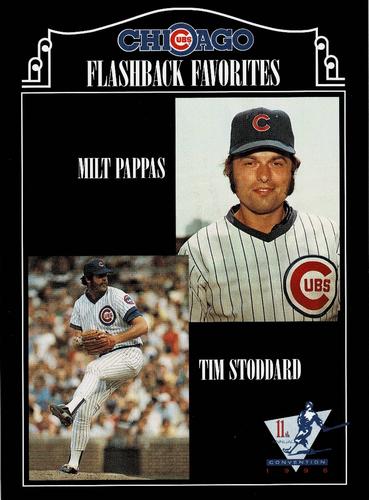 1996 Pepsi Cubs Convention #NNO Flashback Favorites (Milt Pappas / Tim Stoddard) Front