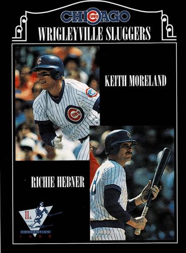 1996 Pepsi Cubs Convention #NNO Wrigleyville Sluggers (Keith Moreland / Richie Hebner) Front