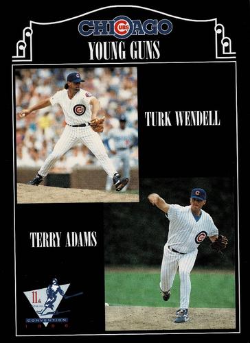 1996 Pepsi Cubs Convention #NNO Young Guns (Turk Wendell / Terry Adams) Front