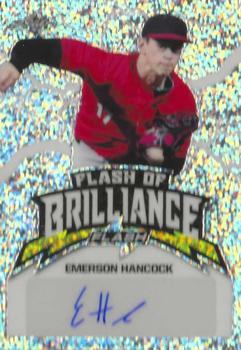 2020 Leaf Flash - Flash of Brilliance Autographs #FB-EH2 Emerson Hancock Front