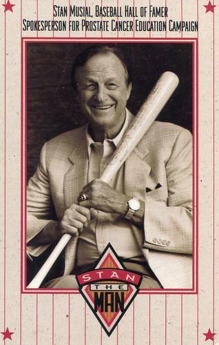 1992 Prostate Cancer Education Campaign #NNO Stan Musial Front