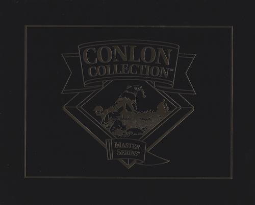 1993 Conlon Collection Black & White Masters #1 Title Card Front