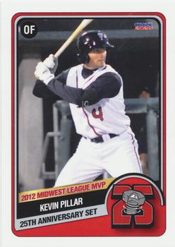 2020 Choice Lansing Lugnuts 25th Anniversary #04 Kevin Pillar Front