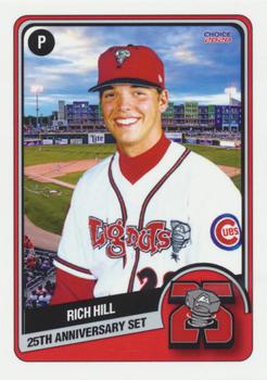 2020 Choice Lansing Lugnuts 25th Anniversary #07 Rich Hill Front