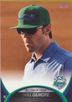 2016 Choice Lexington Legends #33 Will Gilmore Front