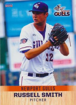 2018 Choice Newport Gulls #24 Russell Smith Front